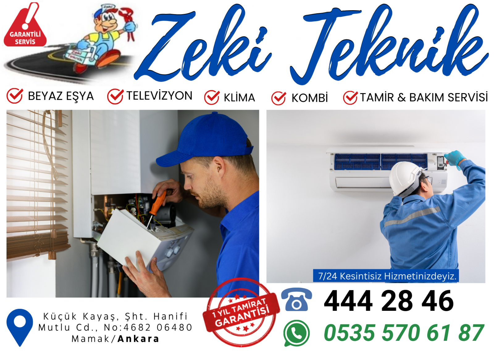 Zerdalitepe Kombi & Klima Servisi